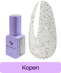 DNKa gellak nr. 0095 lichtgrijs met glitter